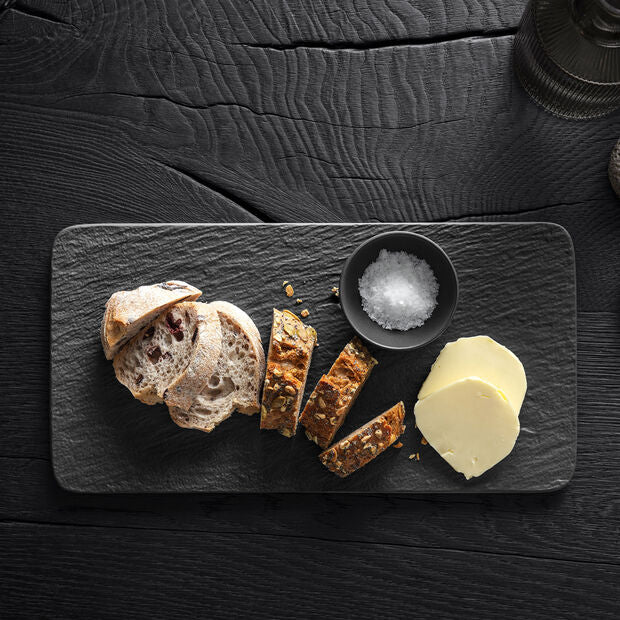 Manufacture Rock Rectangular Serving Plate, 35 x 18 x 1 cm