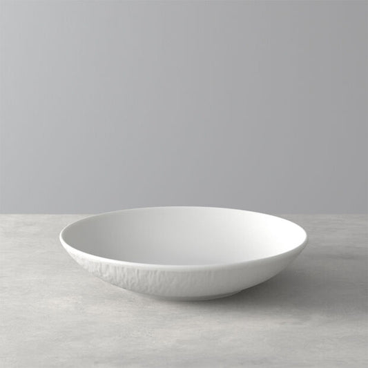 Manufacture Rock Blanc Flat Bowl