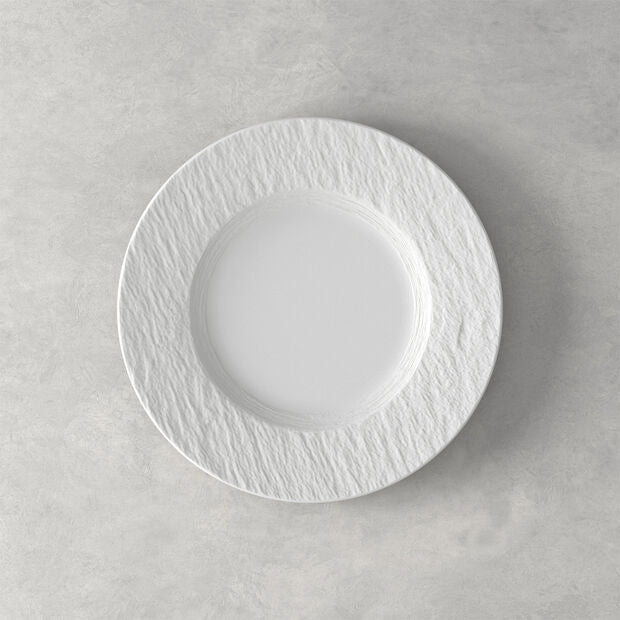 Manufacture Rock Blanc Breakfast Plate