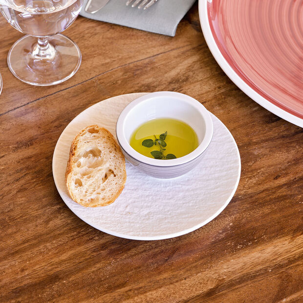 Manufacture Rock Blanc Bread & Butter Plate 15,5 x 15,5 x 2cm