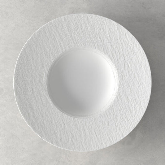 Manufacture Rock Blanc Pasta Plate 28x28x5cm