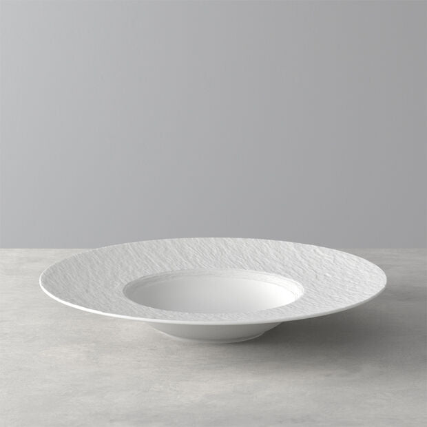 Manufacture Rock Blanc Pasta Plate 28x28x5cm