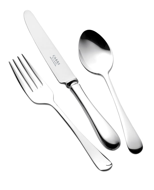 Child's Silver Plated 3 Piece Cutlery Set Old English Design