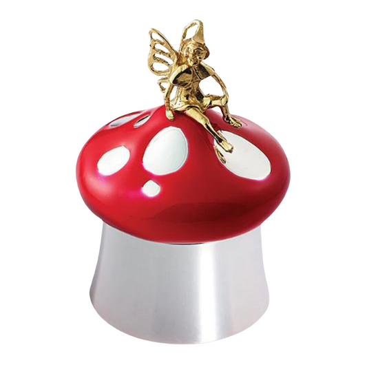 Tooth fairy Toadstool Sterling Silver Keepsake Box